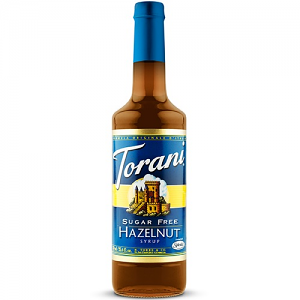 Torani Sugar Free Hazelnut Syrup 750mL