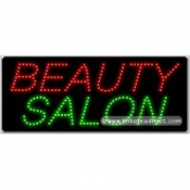 Beauty Salon LED Sign (11" x 27" x 1")