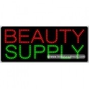 Beauty Supply LED Sign (11" x 27" x 1")