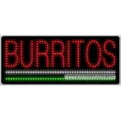 Burritos LED Sign (11