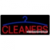 Cleaners, Logo LED Sign (11