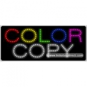 Color Copy LED Sign (11