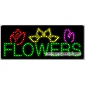 Flowers, Logo LED Sign (11