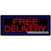 Free Delivery LED Sign (11