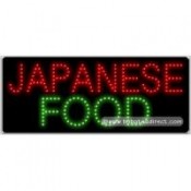 Japanese Food LED Sign (11" x 27" x 1")