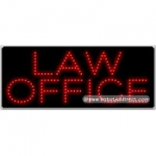 Law Office  LED Sign (11" x 27" x 1")