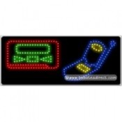 Pager Cellular Logo LED Sign (11" x 27" x 1")