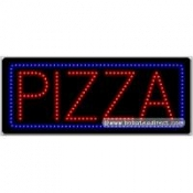 Pizza LED Sign (11" x 27" x 1")