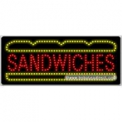 Sandwiches, Logo LED Sign (11