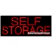 Self Storage LED Sign (11" x 27" x 1")