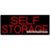 Self Storage LED Sign (11" x 27" x 1")