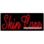 Skin Care LED Sign (11" x 27" x 1")