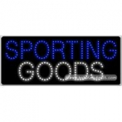 Sporting Goods LED Sign (11" x 27" x 1")