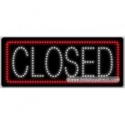 Closed LED Sign (11" x 27" x 1")