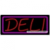 Deli LED Sign (11" x 27" x 1")