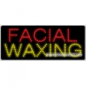Facial Waxing LED Sign (11
