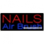 Nails Airbrush LED Sign (11