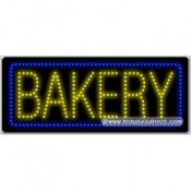 Bakery LED Sign (11" x 27" x 1")