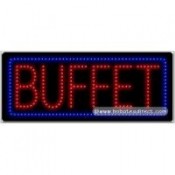 Buffet LED Sign (11" x 27" x 1")