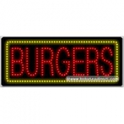 Burgers LED Sign (11
