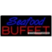 Seafood Buffet LED Sign (11