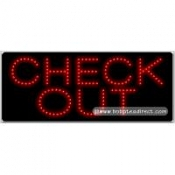 Check Out LED Sign (11