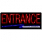 Entrance LED Sign (11" x 27" x 1")