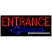 Entrance LED Sign (11" x 27" x 1")