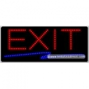 Exit LED Sign (11" x 27" x 1")