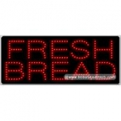 Fresh Bread LED Sign (11" x 27" x 1")