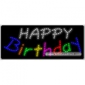 Happy Birthday LED Sign (11