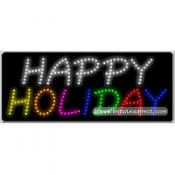 Happy Holiday LED Sign (11
