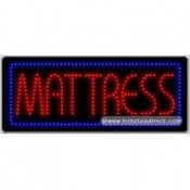 Mattress LED Sign (11" x 27" x 1")