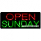 Open Sunday LED Sign (11