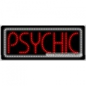 Psychic LED Sign (11" x 27" x 1")