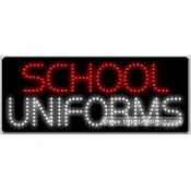 School Uniforms LED Sign (11