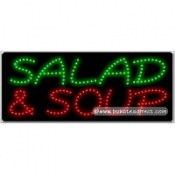 Salad & Soup LED Sign (11