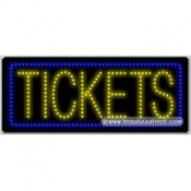 Tickets  LED Sign (11" x 27" x 1")