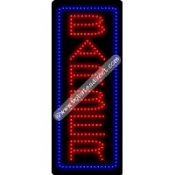 Barber (vertical) LED Sign (11
