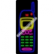 Cellular Logo (vertical) LED Sign (27