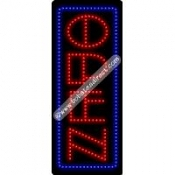 Open (vertical) LED Sign (27
