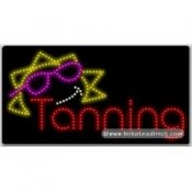 Tanning LED Sign (17" x 32" x 1")