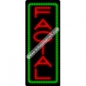 Facial (vertical) LED Sign (27