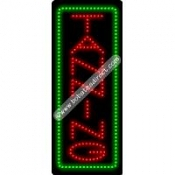 Tanning (vertical) LED Sign (27