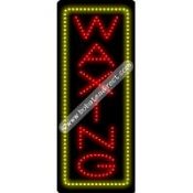 Waxing (vertical) LED Sign (27