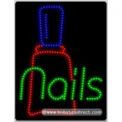 Nails LED Sign (26