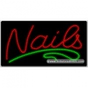 Nails LED Sign (17