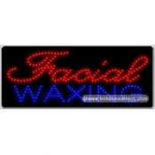 Facial Waxing LED Sign (11