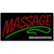 Massage LED Sign (17" x 32" x 1")