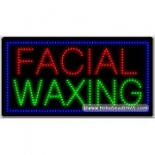 Facial Waxing LED Sign (17